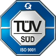 TÜV SÜD ISO 9001 Zertifikat